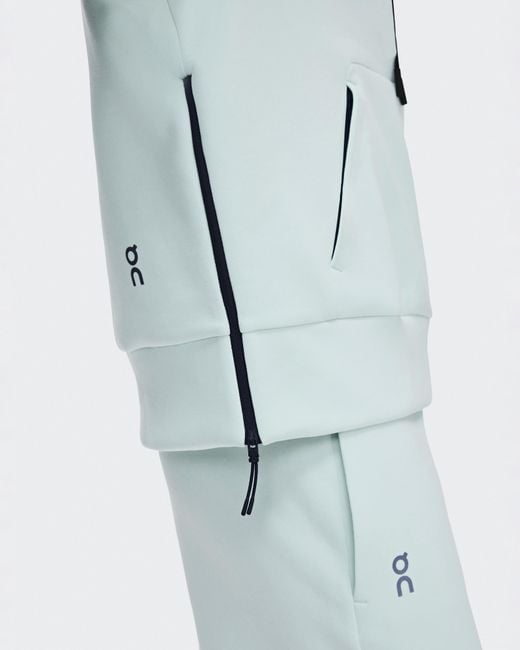 On Shoes Blue Focus Tech Hoodie