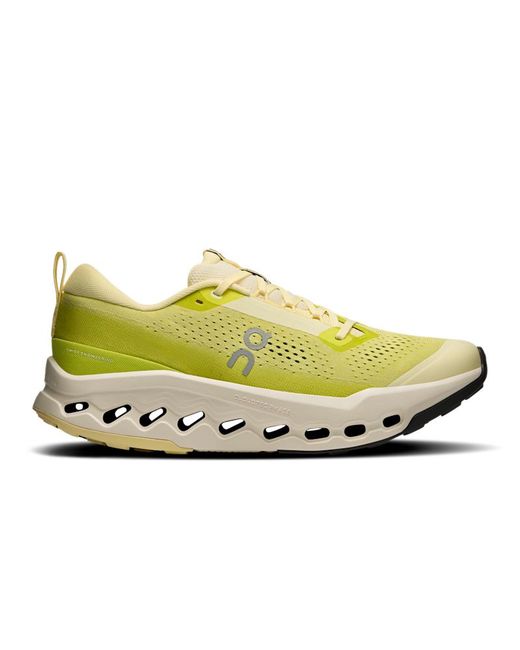 On Shoes Yellow Cloudsurfer Trail 2 for men