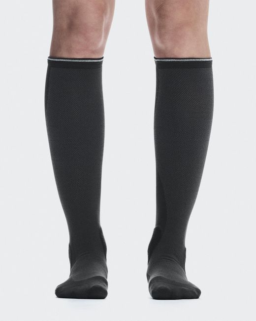On Shoes Black Run Sock Paf