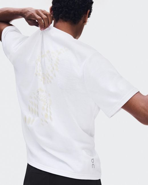 On Shoes White Run-T for men