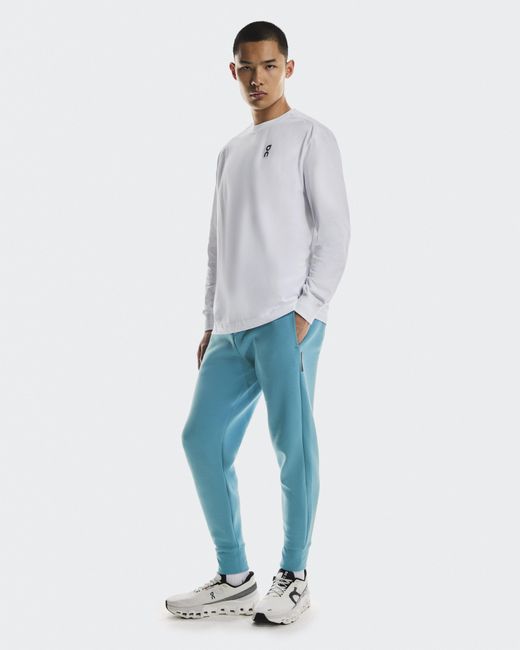 On Shoes Blue Focus Tech Sweatpants for men