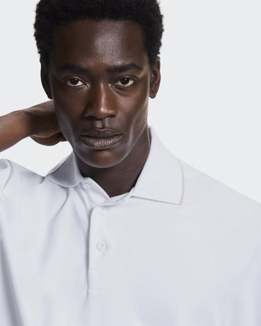 On Shoes White Courtside Polo for men