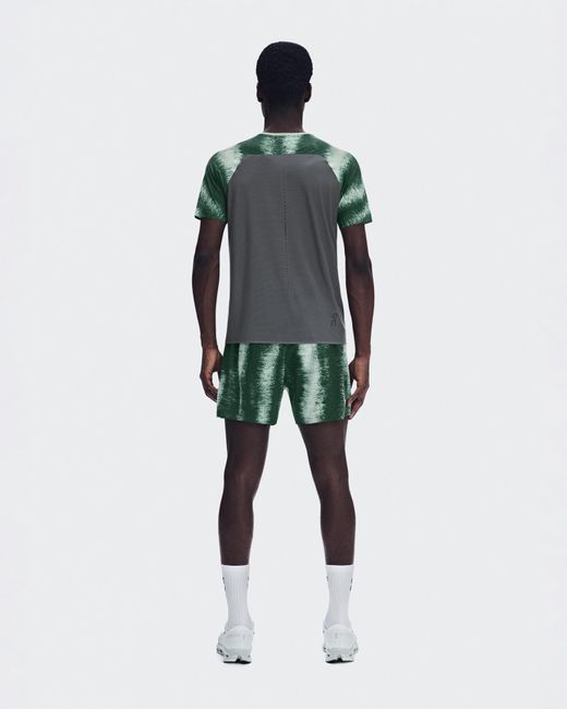 On Shoes Green Performance Shorts Terra for men
