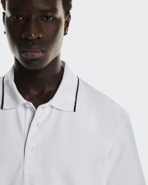 On Shoes White Courtside Polo for men