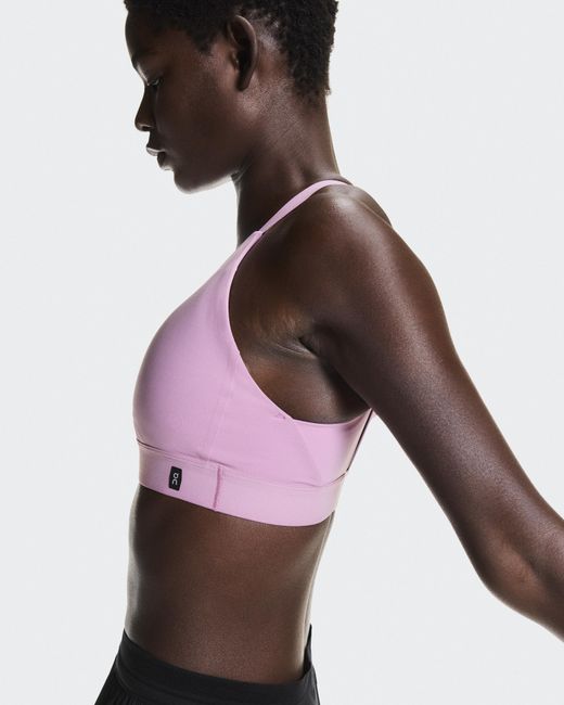 On Shoes White Performance Bra