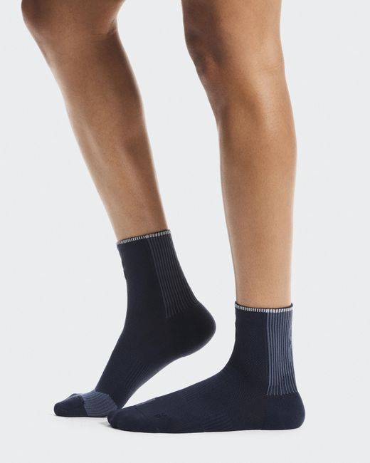 On Shoes Blue Performance Run Sock Mid
