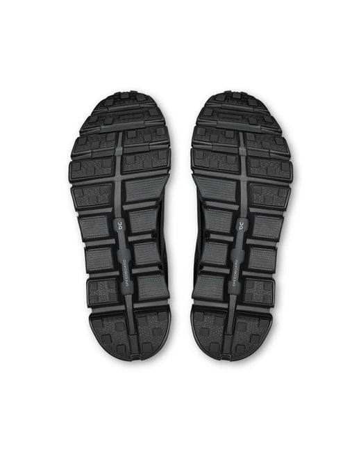 On Shoes Black Cloud 6 Geo Waterproof for men
