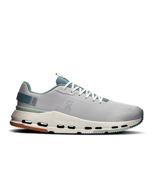 On Shoes White Cloudnova Form 2 for men