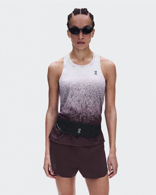 On Shoes Red Zero Tank Top Breathe