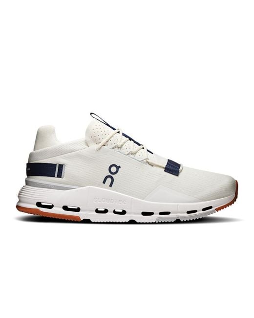 On Shoes White Cloudnova 2 for men