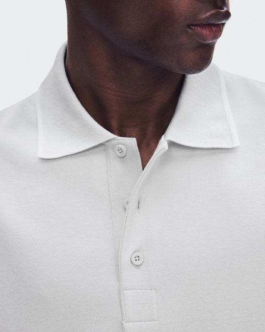 On Shoes White Courtside Polo for men