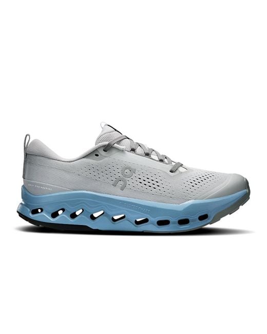 On Shoes Blue Cloudsurfer Trail 2 for men