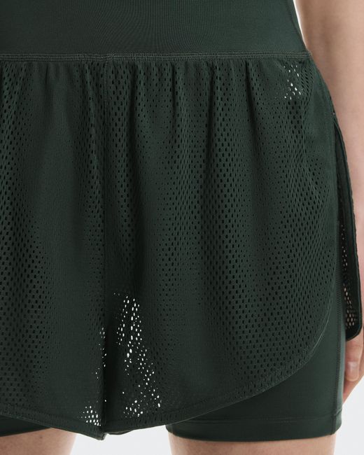On Shoes Green Train Volt 2-In-1 Shorts