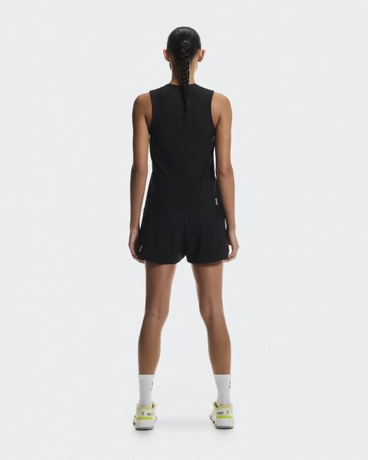 On Shoes Black 3" Court Shorts 2-In-1