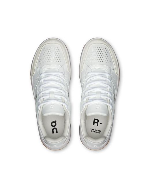 On Shoes White The Roger Clubhouse