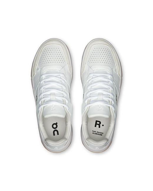 On Shoes White The Roger Clubhouse