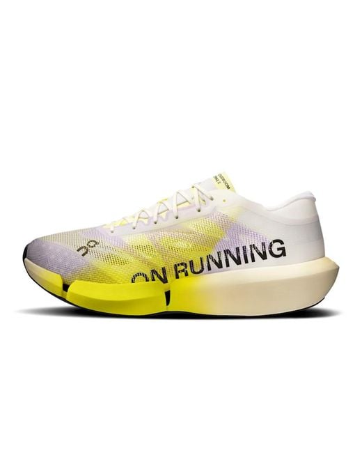 On Shoes Yellow Cloudboom Strike 2