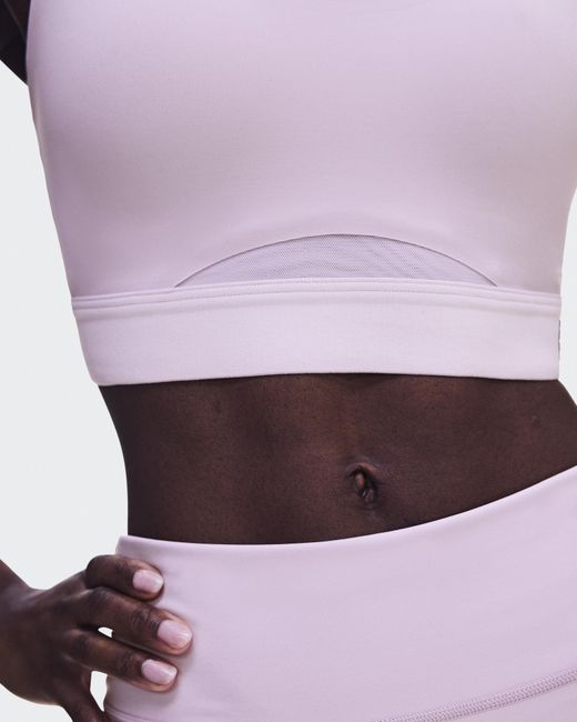 On Shoes White Performance Bra