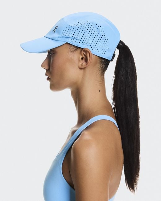 On Shoes Blue Lightweight Cap