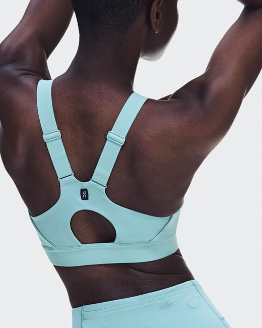 On Shoes Blue Performance Bra