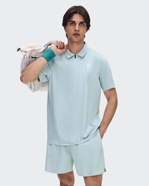On Shoes Blue Court Polo for men