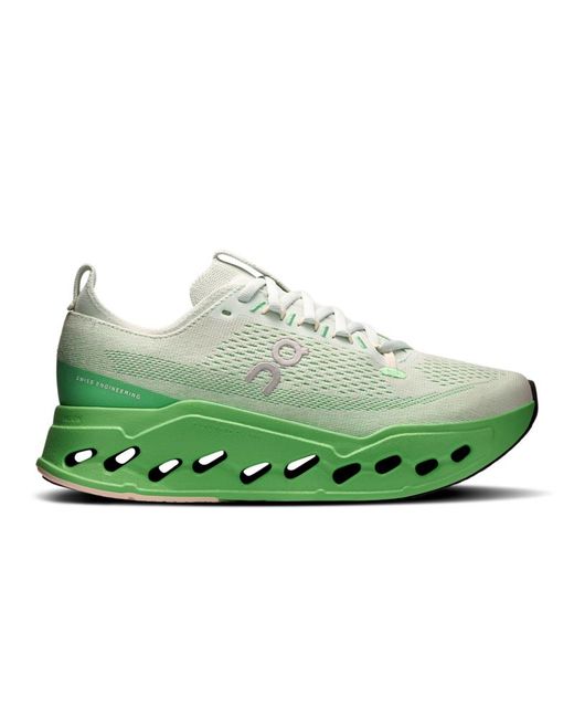 On Shoes Green Cloudsurfer Max