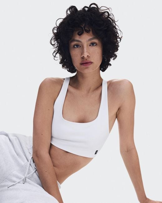 On Shoes White Studio Bra
