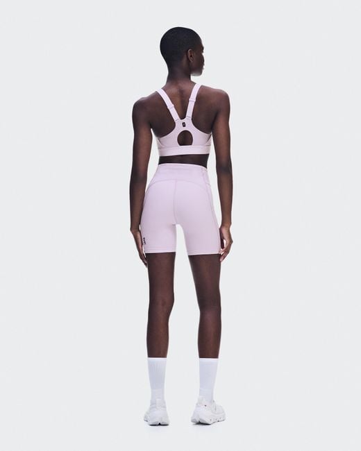 On Shoes White Performance Bra