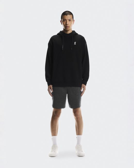 On Shoes Black Club Hoodie Smash for men