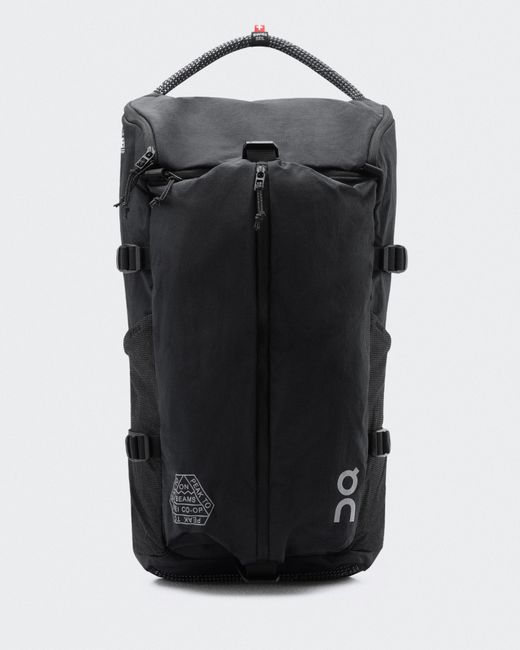On Shoes Black Speed Pack 18L Beams Rei
