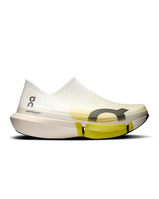 On Shoes Yellow Lightspray Cloudboom Strike 2