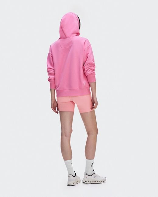 On Shoes Pink Club Hoodie