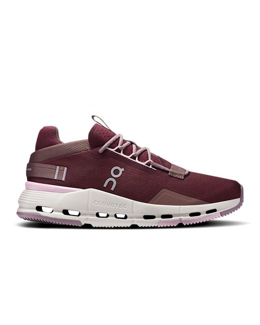 On Shoes Purple Cloudnova 2