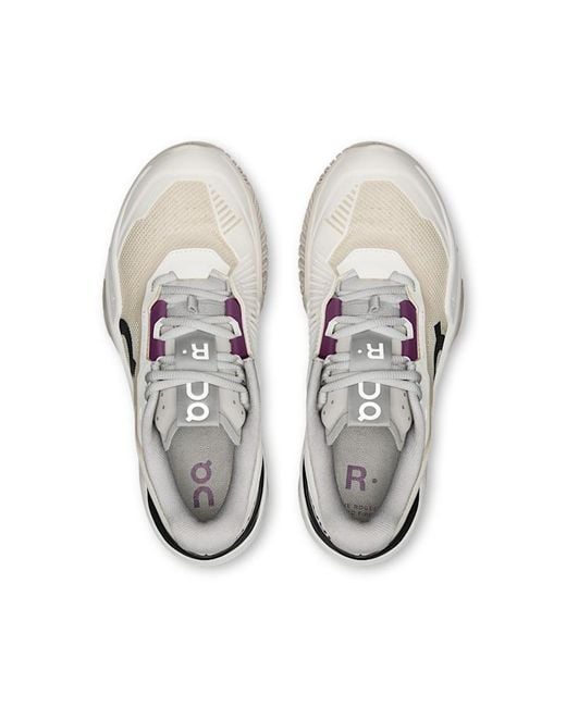 On Shoes White The Roger Pro Fire