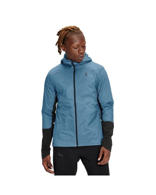 On Shoes Blue Insulator Jacket for men