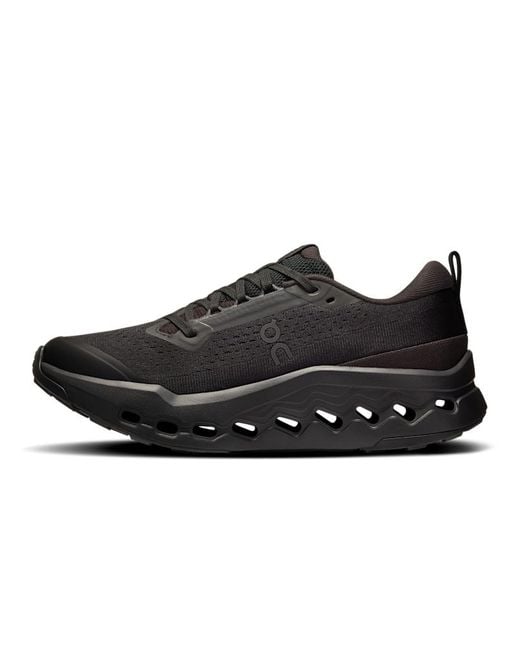 On Shoes Black Cloudsurfer Trail 2
