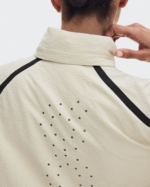 On Shoes White Performance Volt Jacket