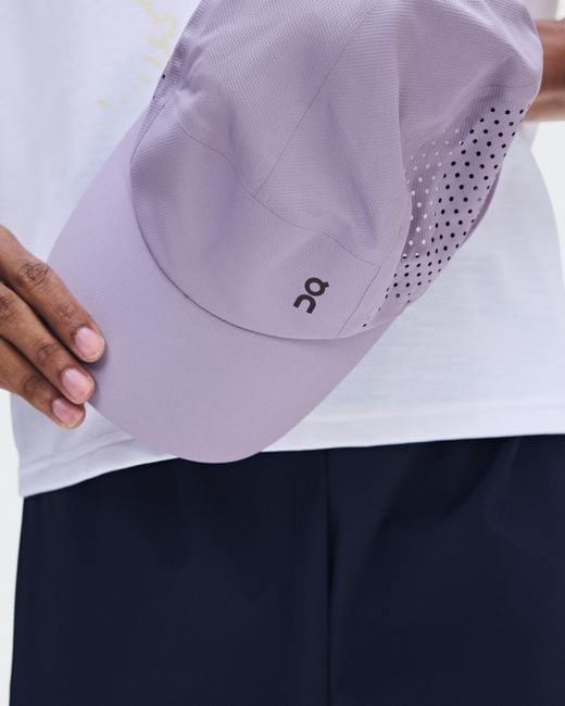 On Shoes Purple Lightweight Cap