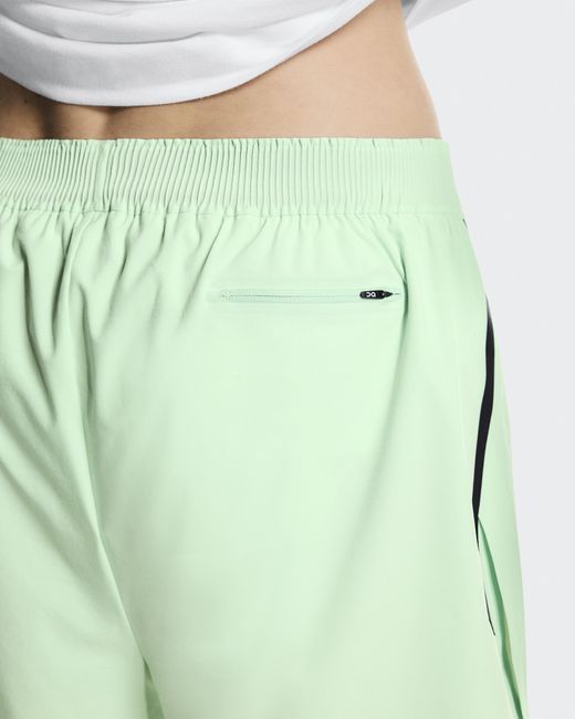 On Shoes Green Train Shorts for men