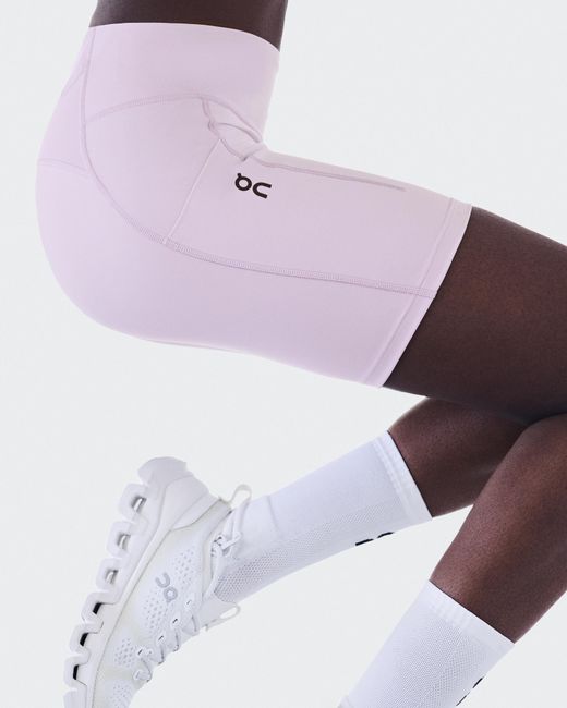 On Shoes White Performance Tights Short