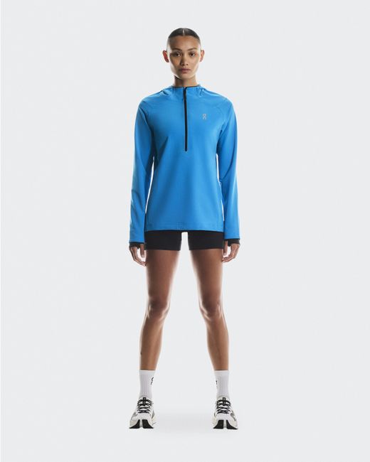 On Shoes Blue Pace Hoodie