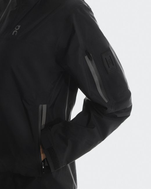On Shoes Black Trek Jacket