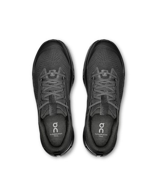 On Shoes Black Cloudsurfer Trail 2 for men