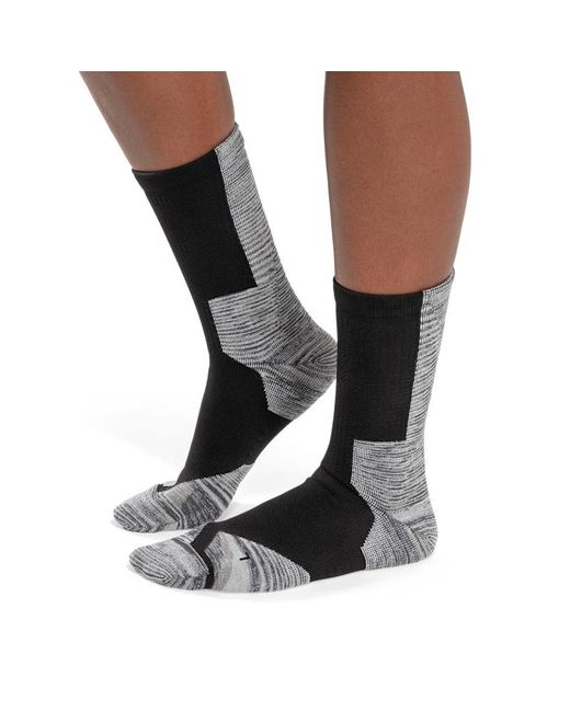 On Shoes Black Explorer Merino Sock
