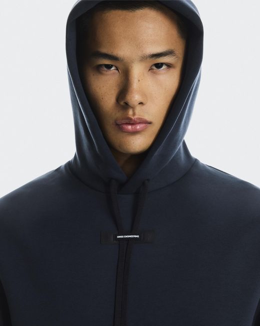 On Shoes Blue Focus Tech Hoodie for men