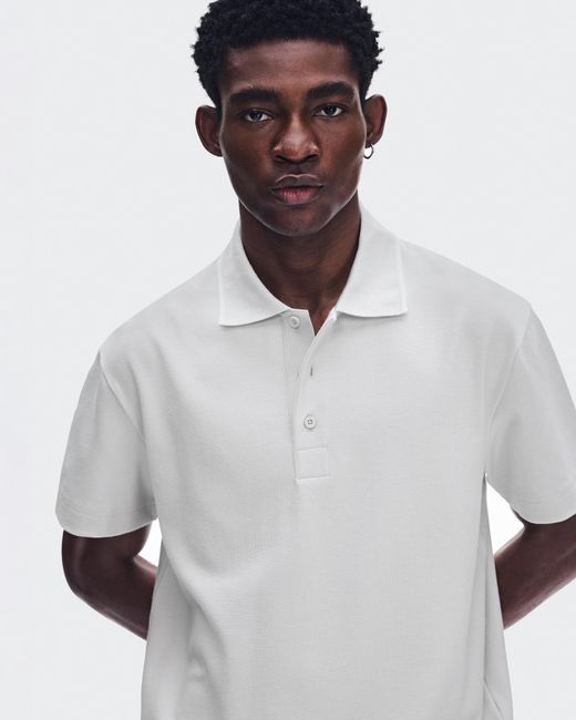 On Shoes White Courtside Polo for men