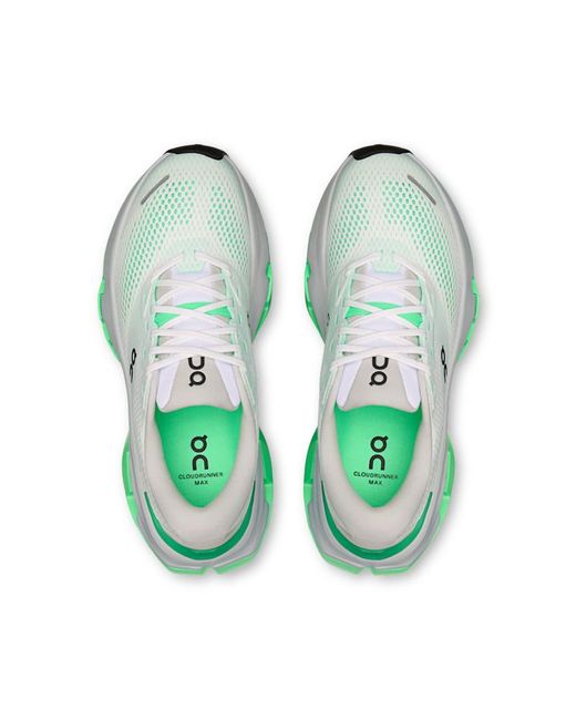 On Shoes Green Cloudrunner 3 Max
