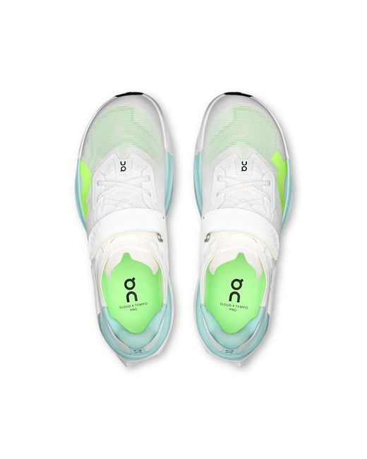 On Shoes Blue Cloud X Tempo Pro
