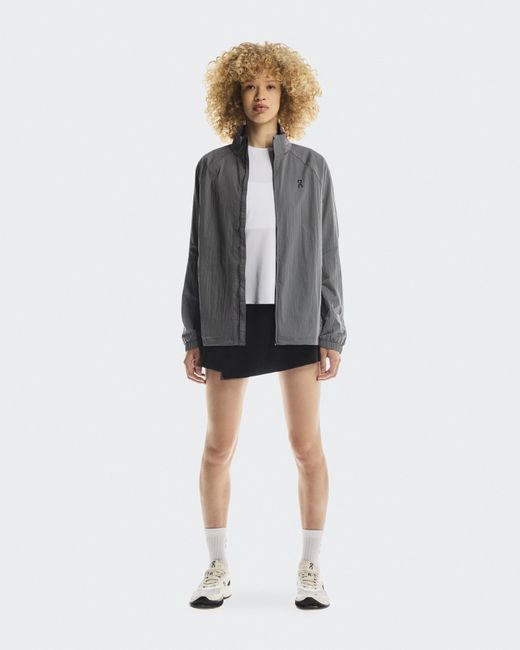On Shoes Gray Court Jacket