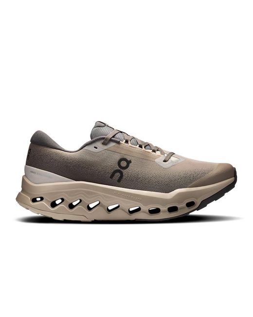 On Shoes Gray Cloudsurfer Trail 2 Waterproof for men